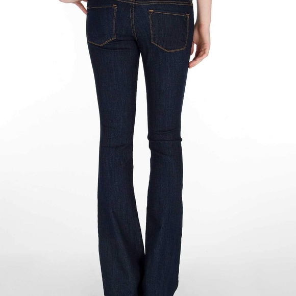 Flying Monkey Dark Blue Flare Denim Jeans - Picture 3 of 12